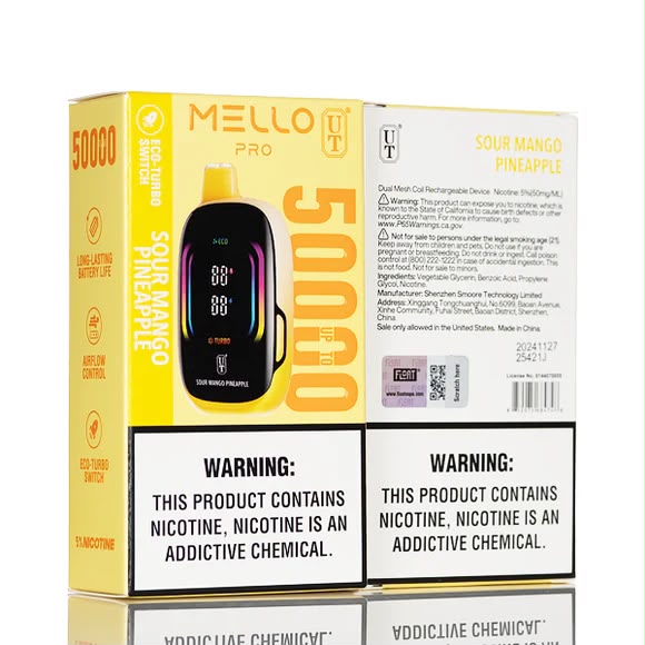 Flum Mello Pro 50K 50000 Puffs Disposable Vape - Image 3