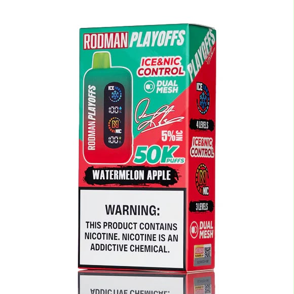 RODMAN Playoffs 50K 50000 Puffs Disposable Vape - Image 7