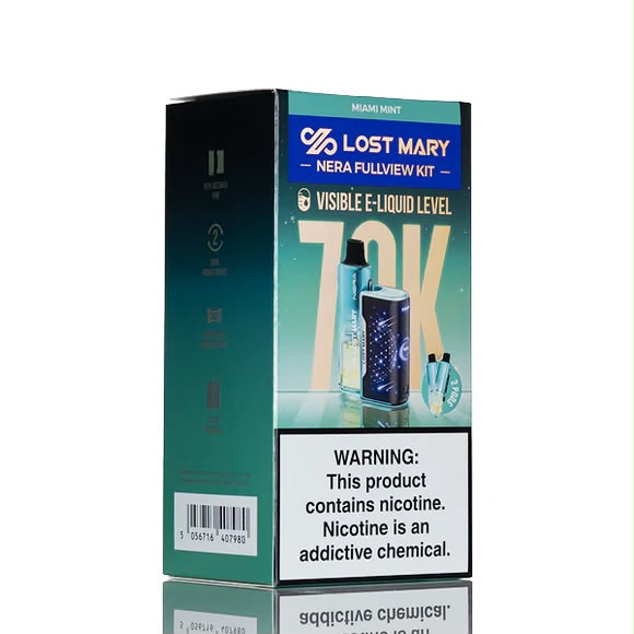 Lost Mary Nera Fullview 70K Puffs Disposable FULL KIT - 24mL - Image 5