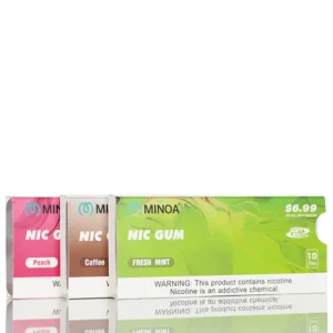 Minoa Soft Salt Nic Gum - Pack of 10