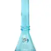 10″ Blueberry Double Ring Soft Glass Beaker Bong - Image 2