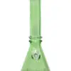 10″ Blueberry Double Ring Soft Glass Beaker Bong - Image 3