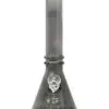 10″ Blueberry Double Ring Soft Glass Beaker Bong - Image 6