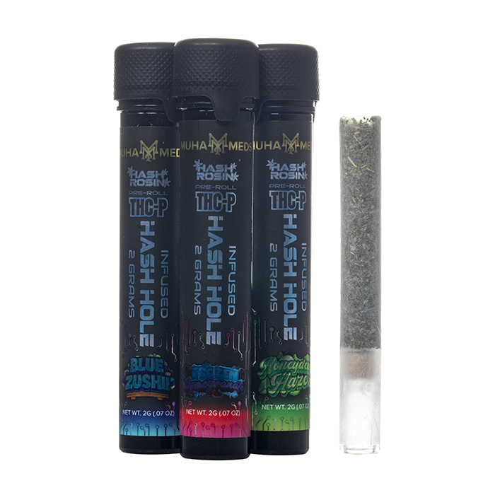MUHA MEDS THCP INFUSED HASH HOLE PREROLLS 2G