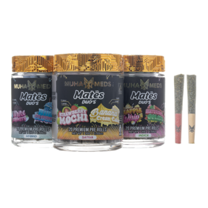 MUHA MEDS MATES DUO THCA PREROLLS 20G