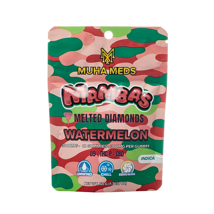 MUHA MEDS MELTED DIAMONDS MAMBA GUMMIES 3000MG - Image 5