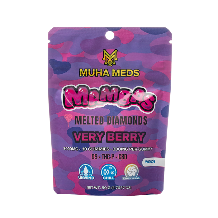 MUHA MEDS MELTED DIAMONDS MAMBA GUMMIES 3000MG - Image 6