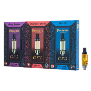 PRESSURE LA THC-A LIVE RESIN CARTRIDGE 3.5G