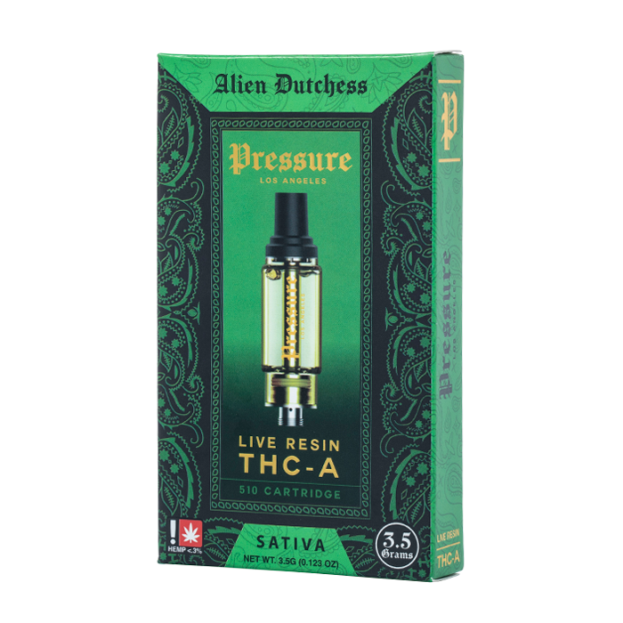 PRESSURE LA THC-A LIVE RESIN CARTRIDGE 3.5G - Image 2