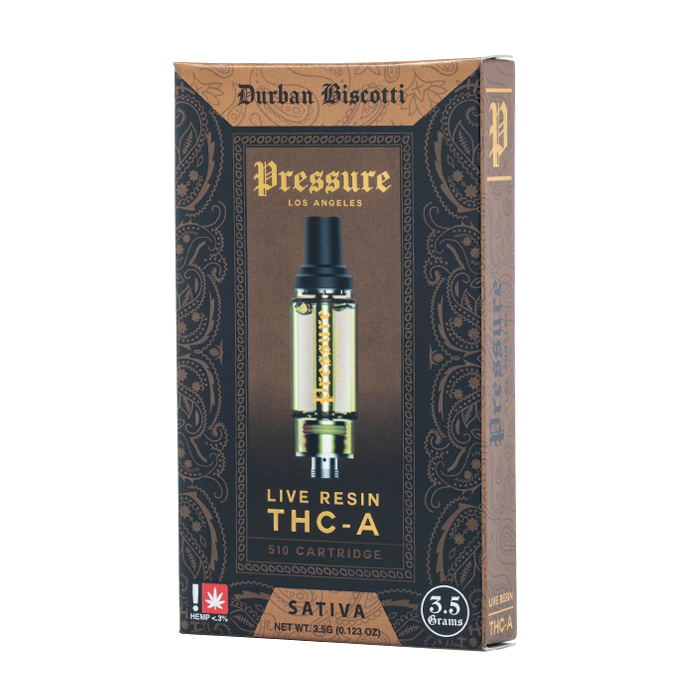 PRESSURE LA THC-A LIVE RESIN CARTRIDGE 3.5G - Image 4
