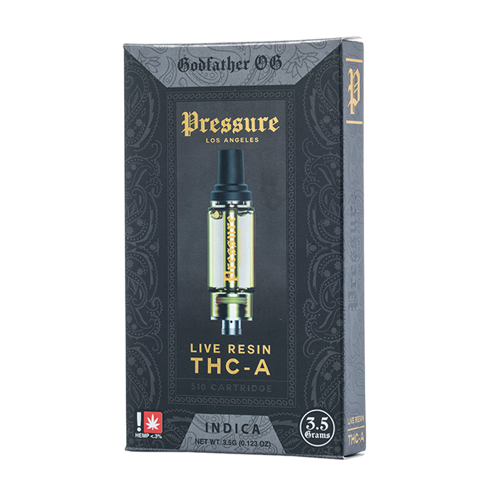 PRESSURE LA THC-A LIVE RESIN CARTRIDGE 3.5G - Image 5