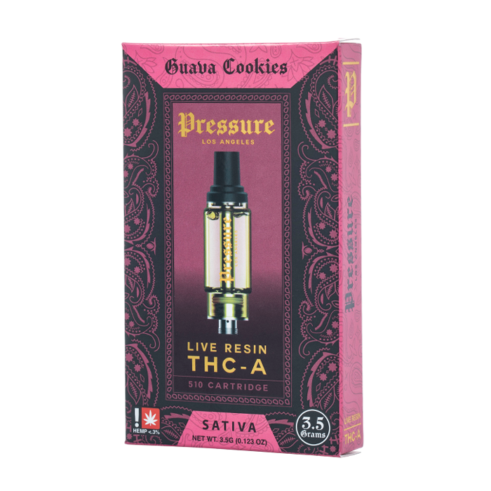 PRESSURE LA THC-A LIVE RESIN CARTRIDGE 3.5G - Image 6