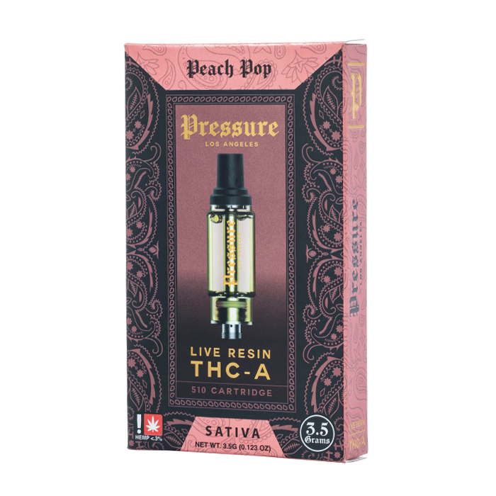 PRESSURE LA THC-A LIVE RESIN CARTRIDGE 3.5G - Image 9