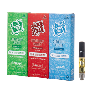 JUICY KUSH DIAMOND ROSIN CARTRIDGE 1G