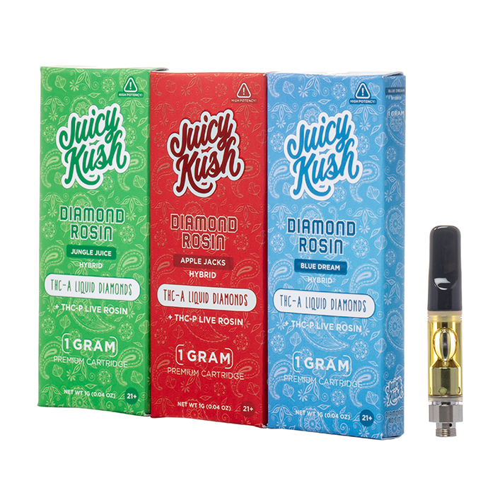 JUICY KUSH DIAMOND ROSIN CARTRIDGE 1G